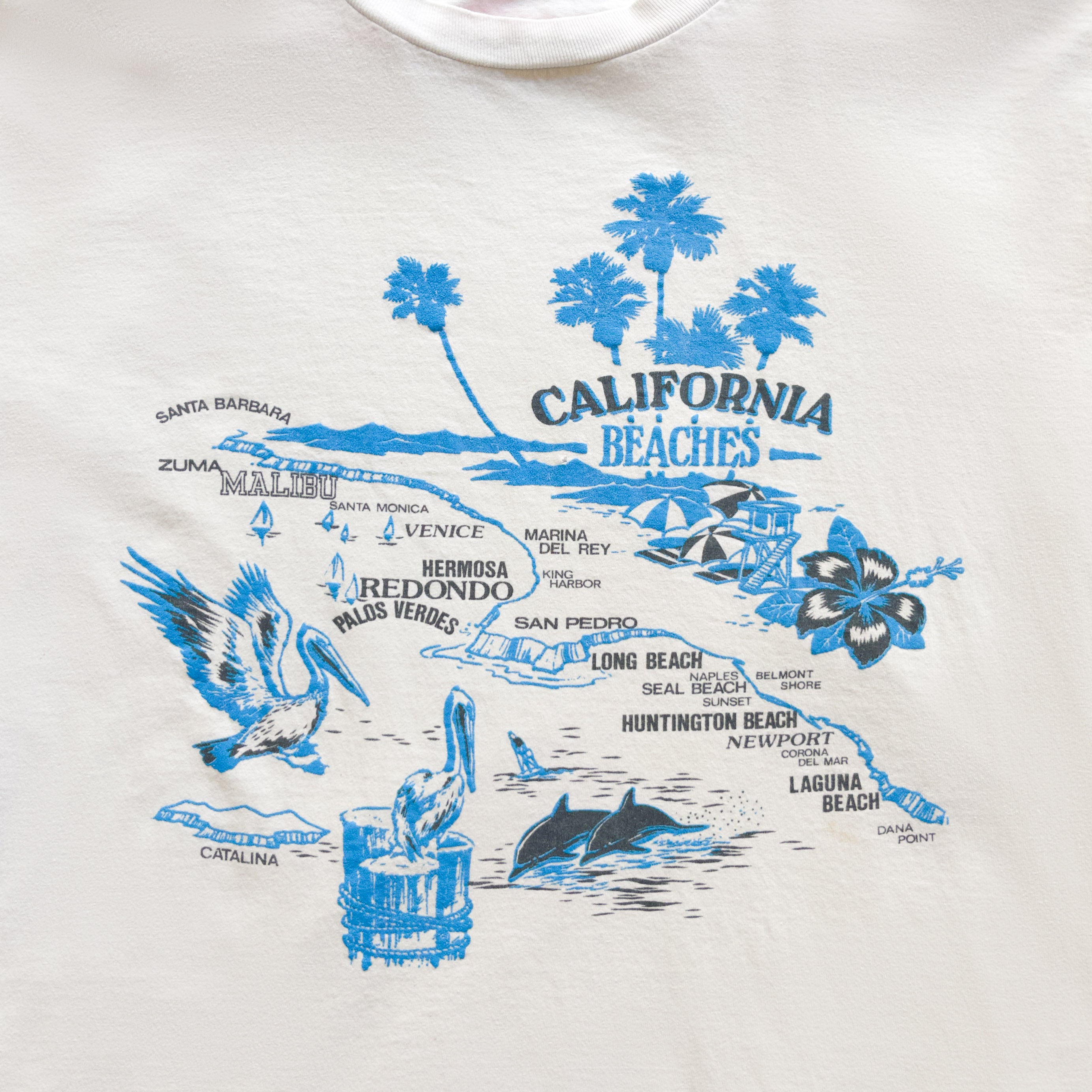 Vintage "California Beaches" Tee