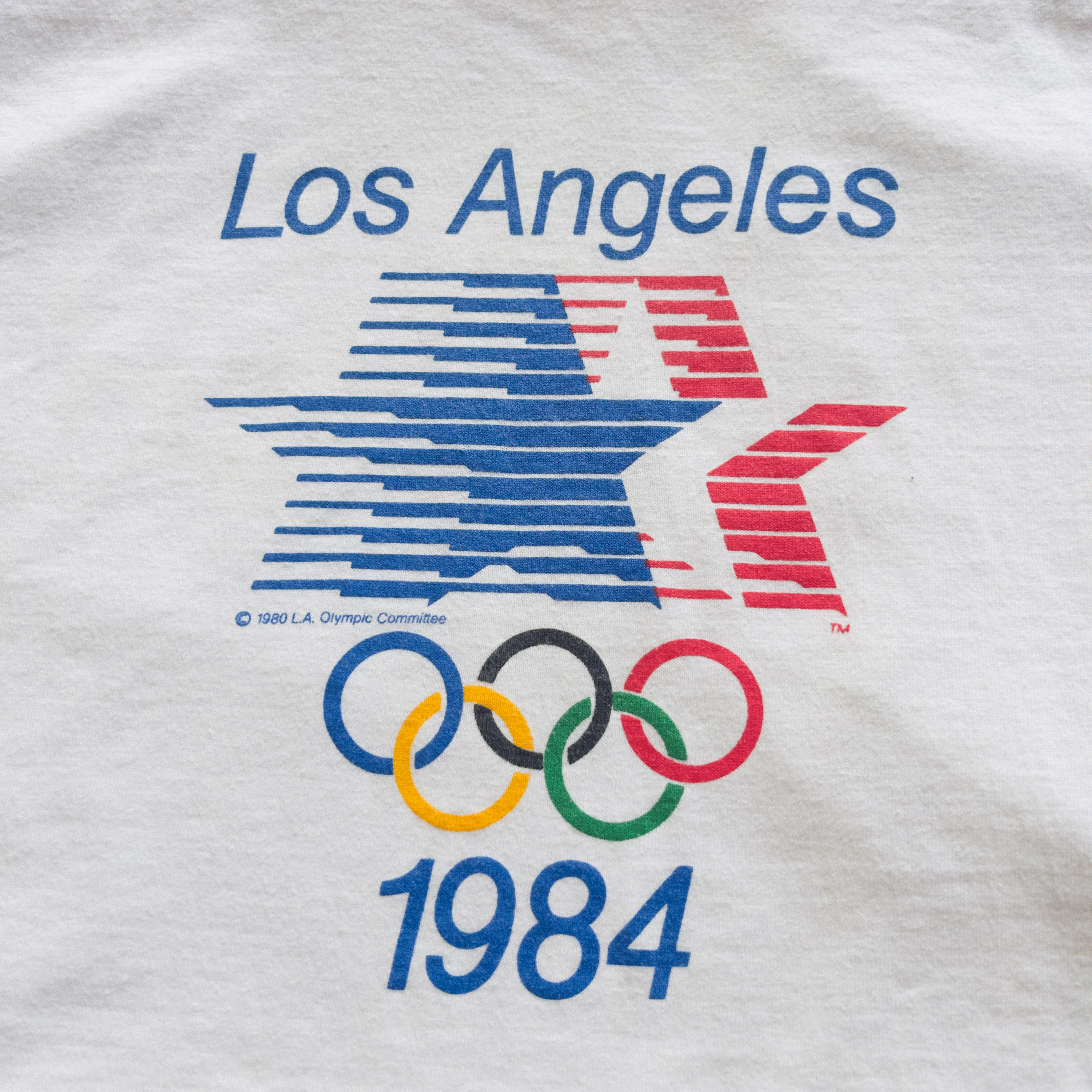Vintage "LA Olympics 1984" Crop Tee