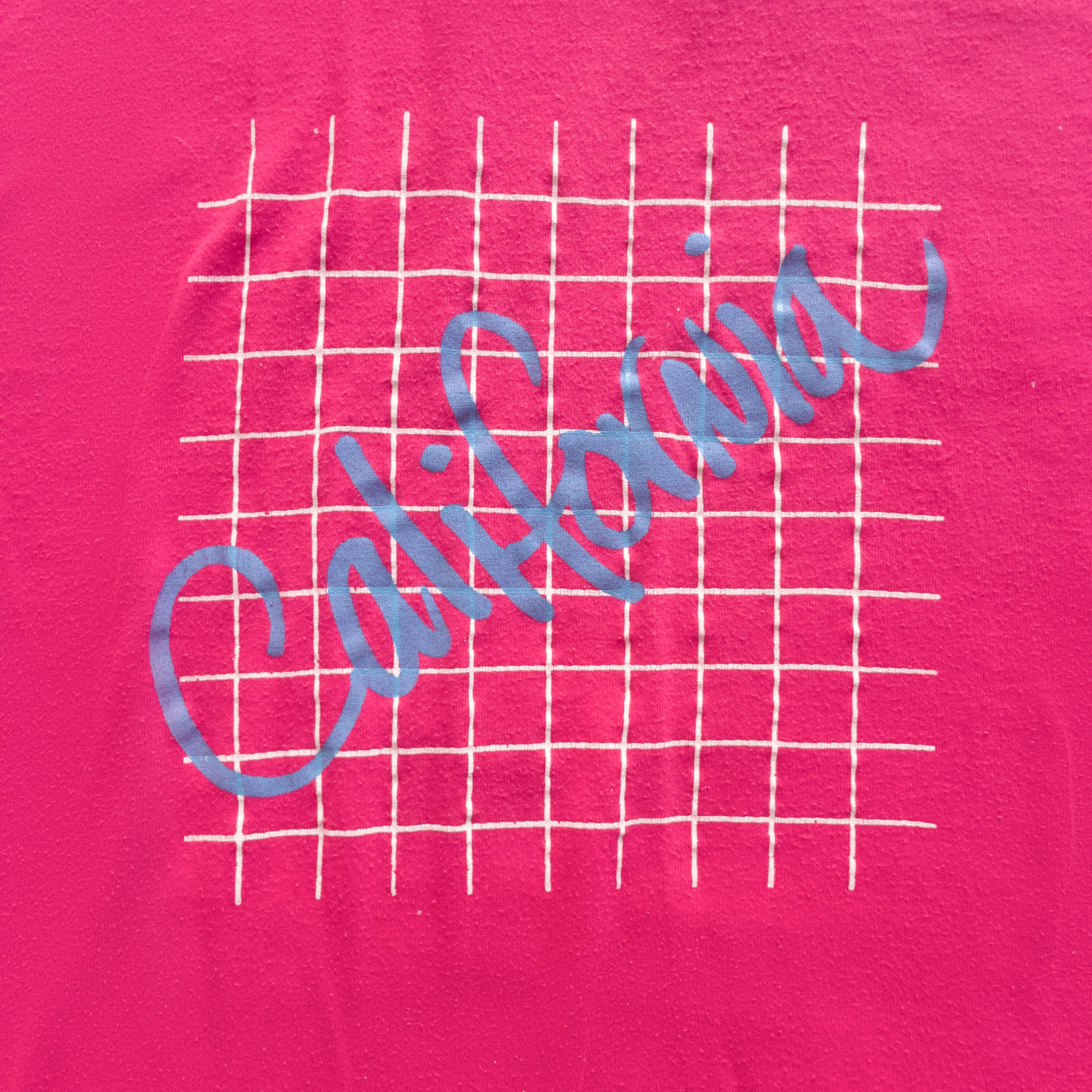 Vintage "California 80s Grid" Tee
