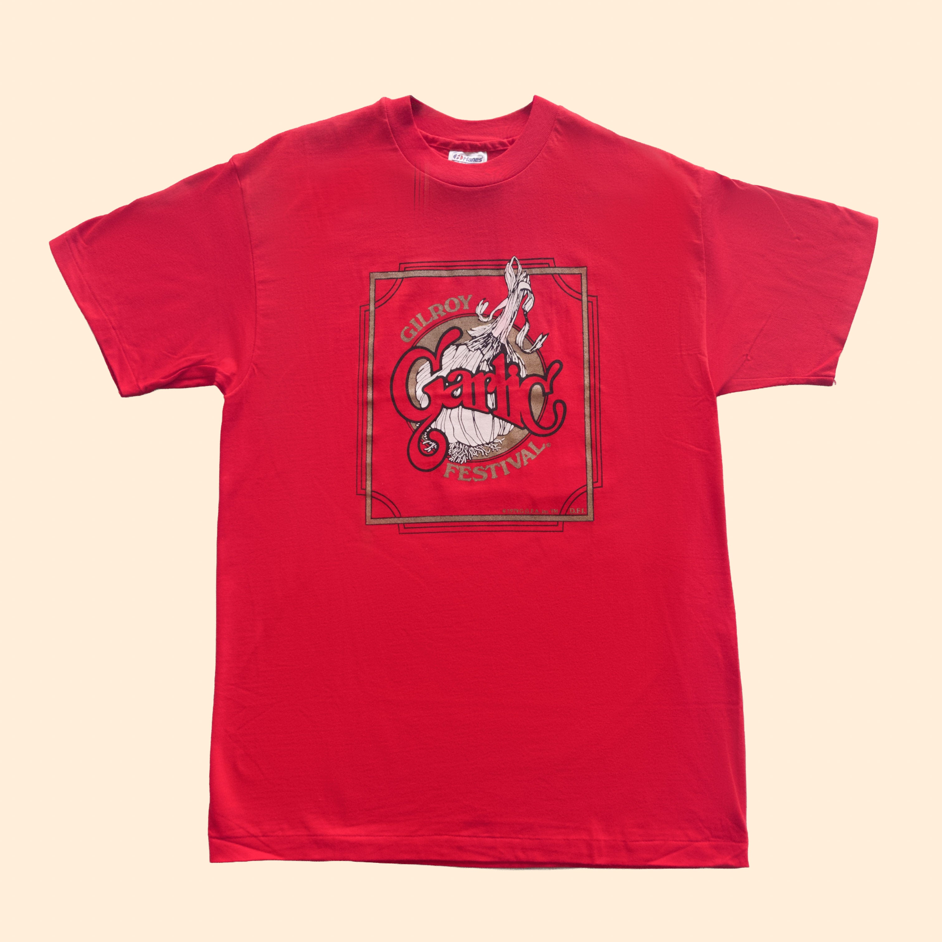 Vintage "Gilroy Garlic Festival" Tee