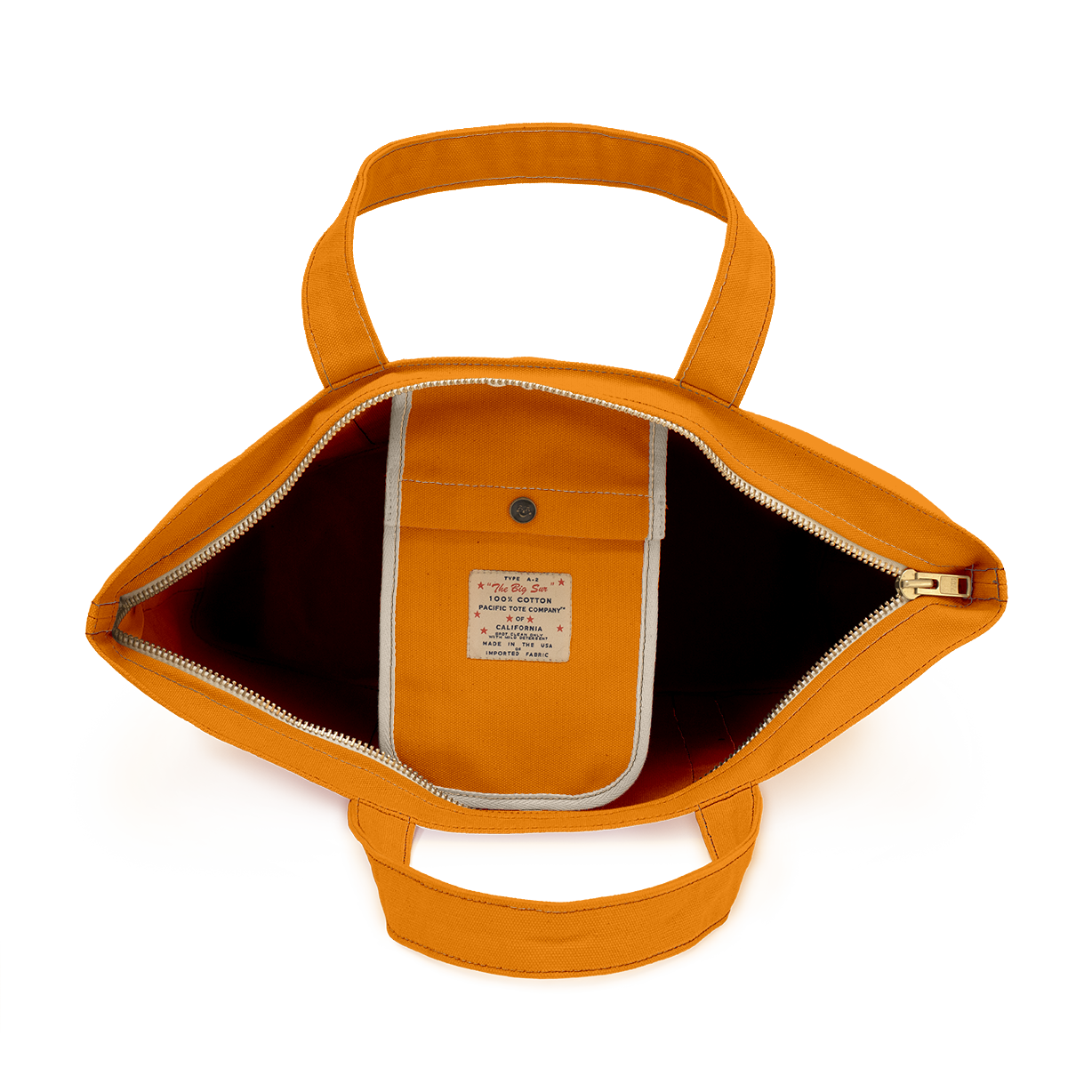 "Big Sur" Zippered Tote