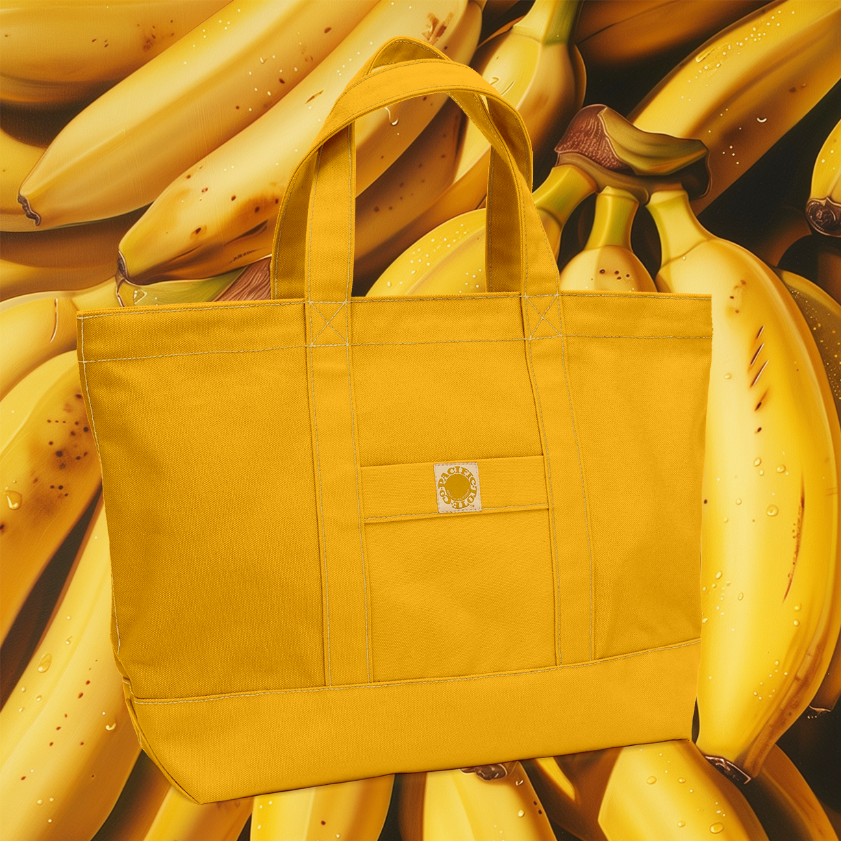"Big Sur" Zippered Tote