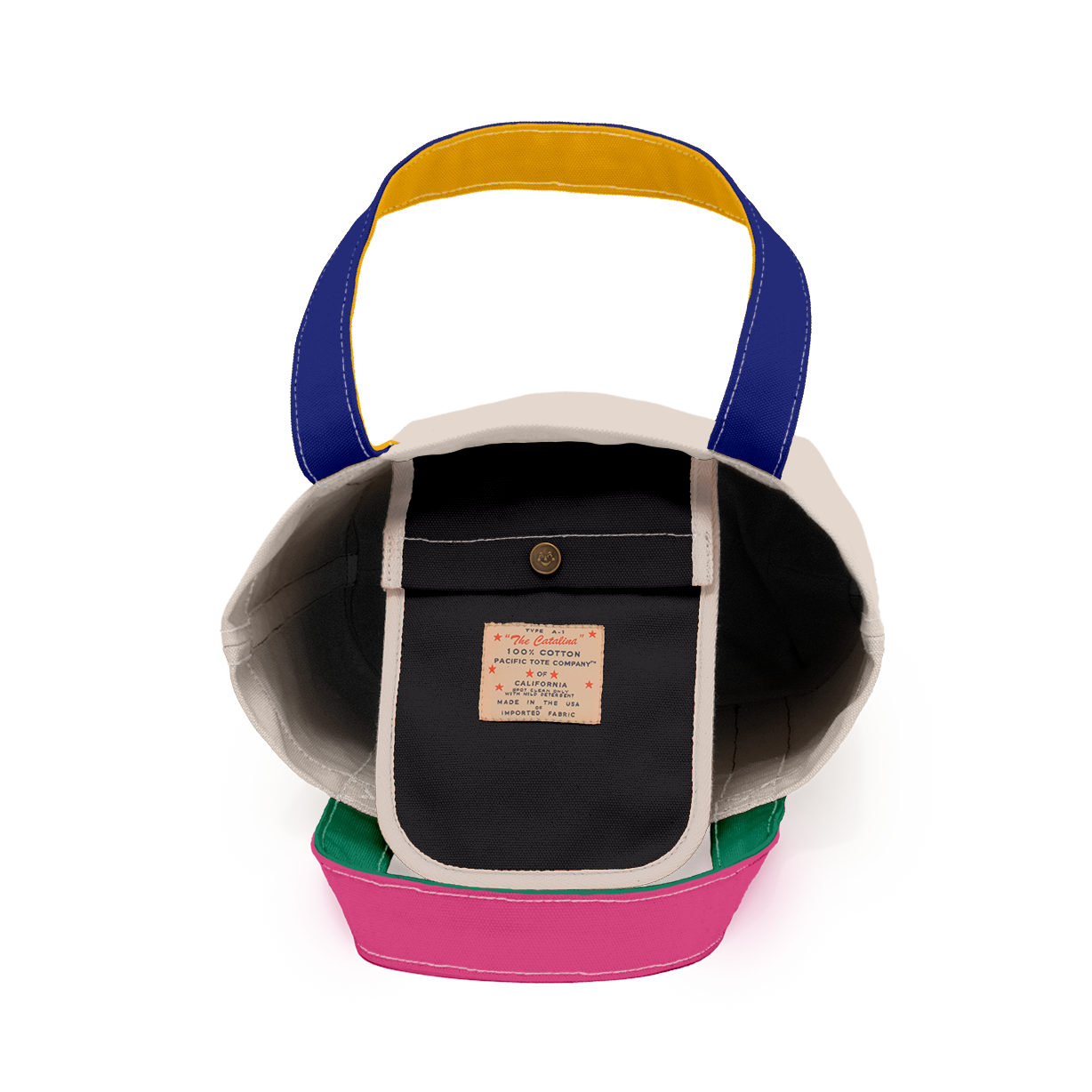 "The Catalina" Mixed-Up Tote