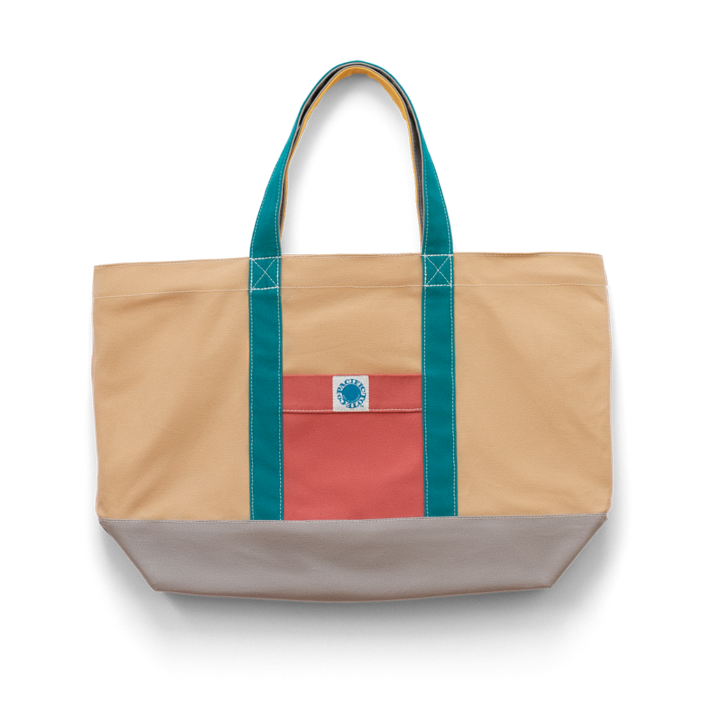 "Big Sur" Zippered Tote (BS190026Z)