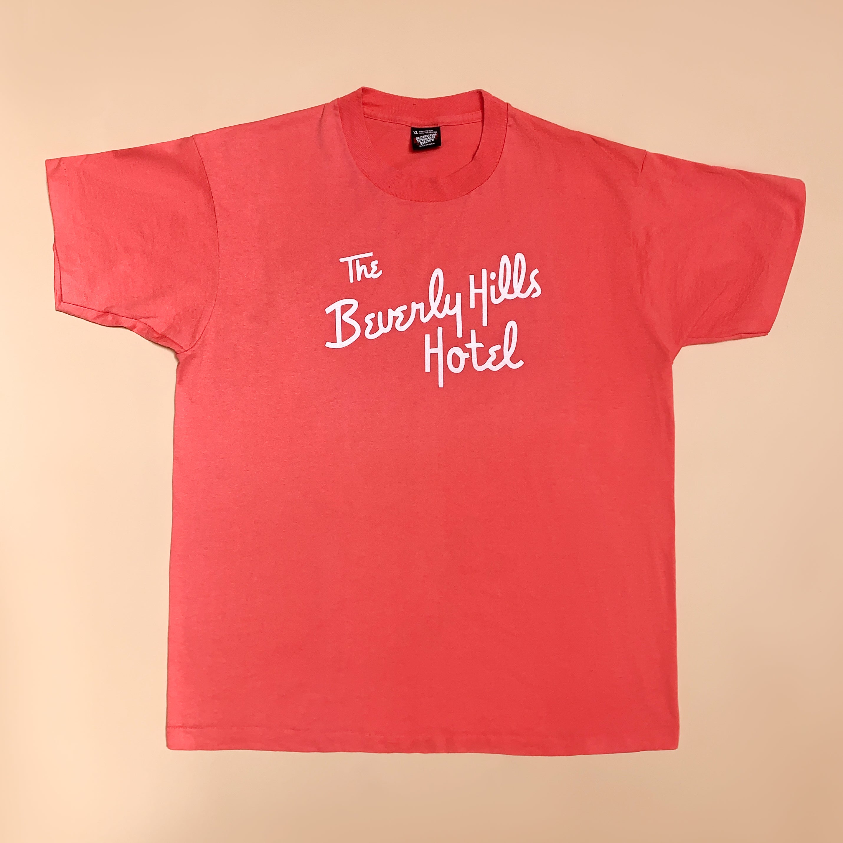 Vintage "The Beverly Hills Hotel" Pink Tee