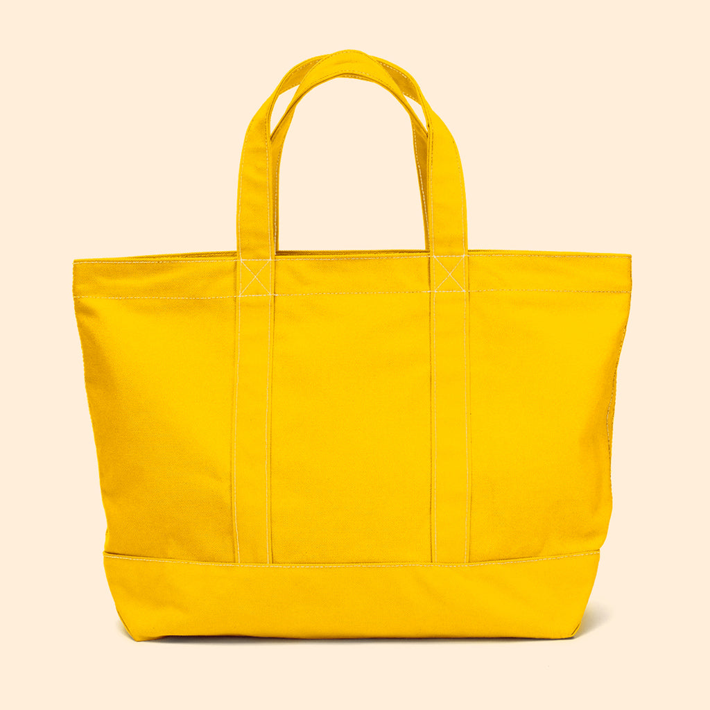 Waterproof Beach Tote - Sunshine Yellow - Lightweight & Washable - Tupelo Goods