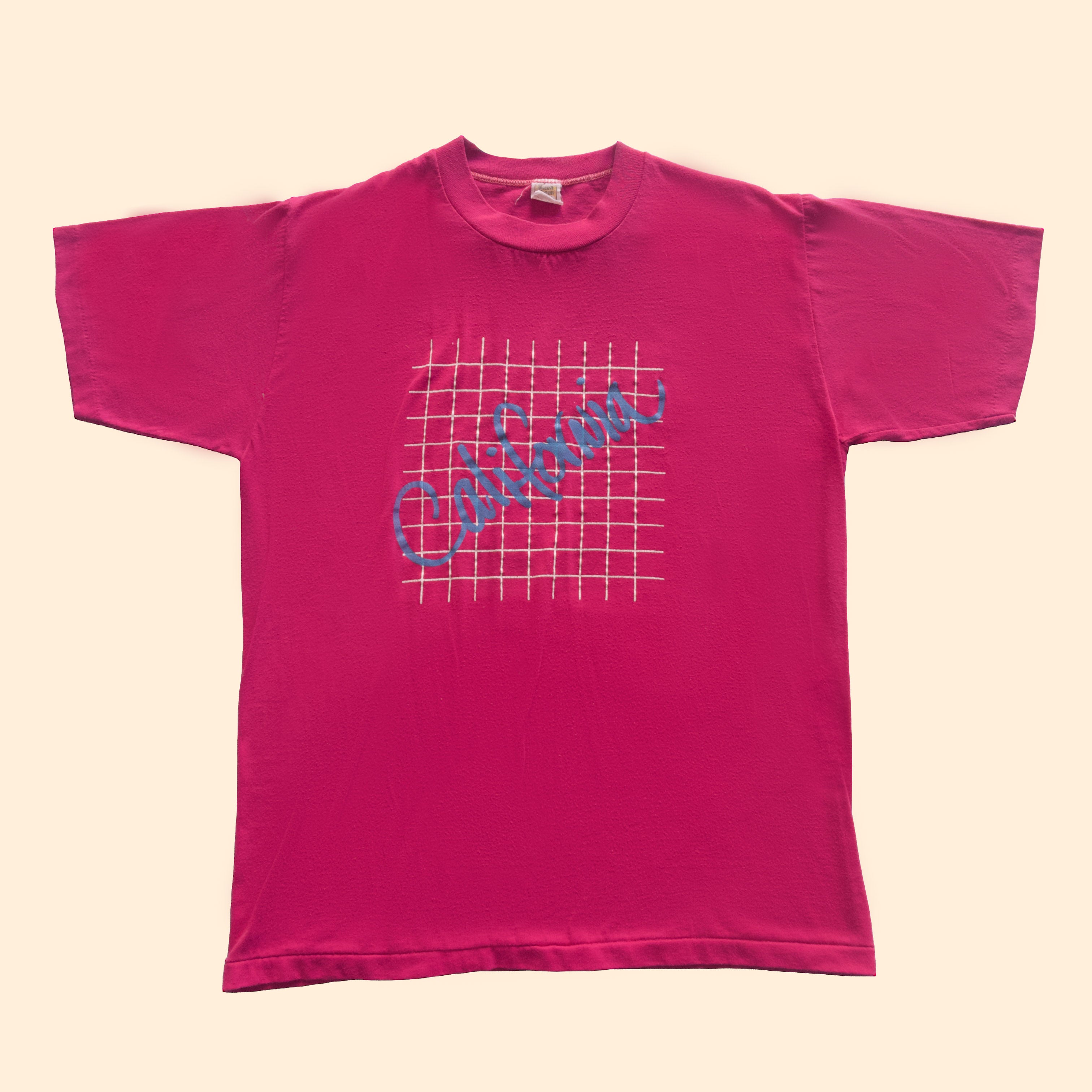 Vintage "California 80s Grid" Tee