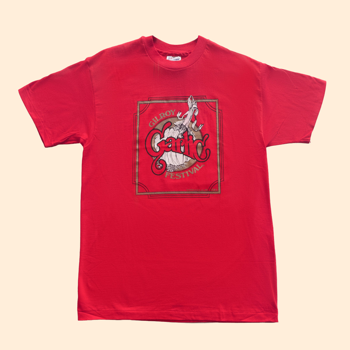 Vintage "Gilroy Garlic Festival" Tee