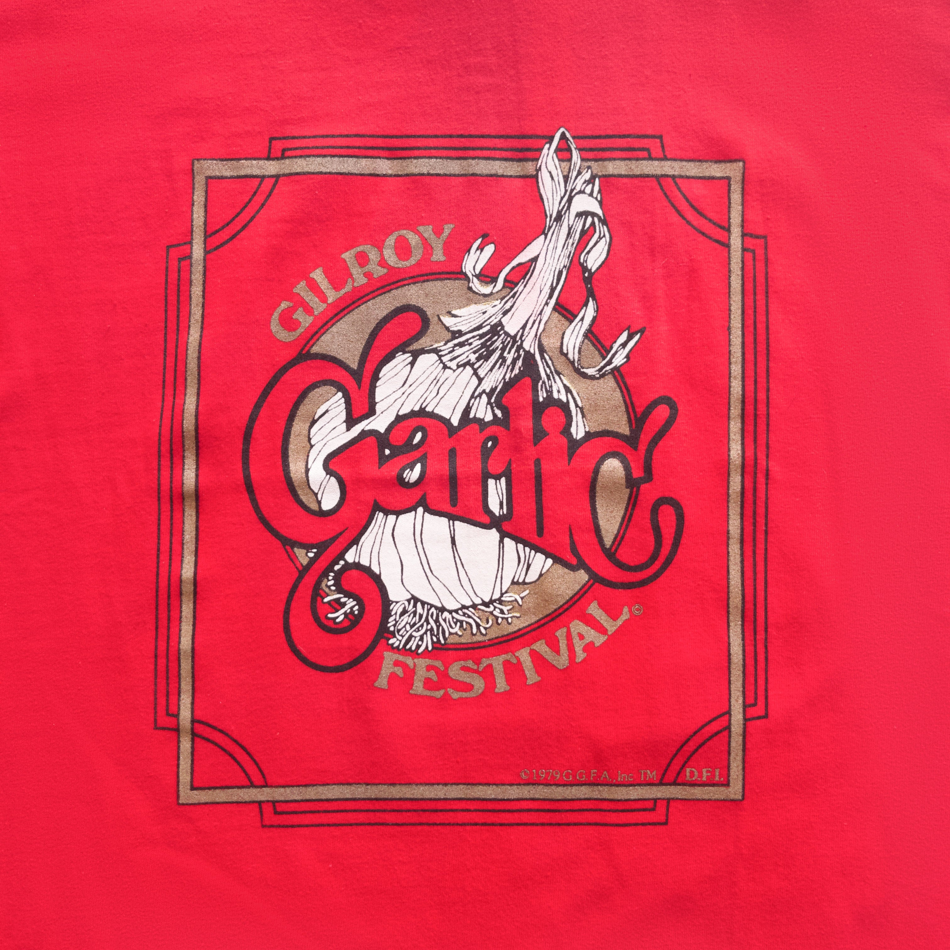 Vintage "Gilroy Garlic Festival" Tee