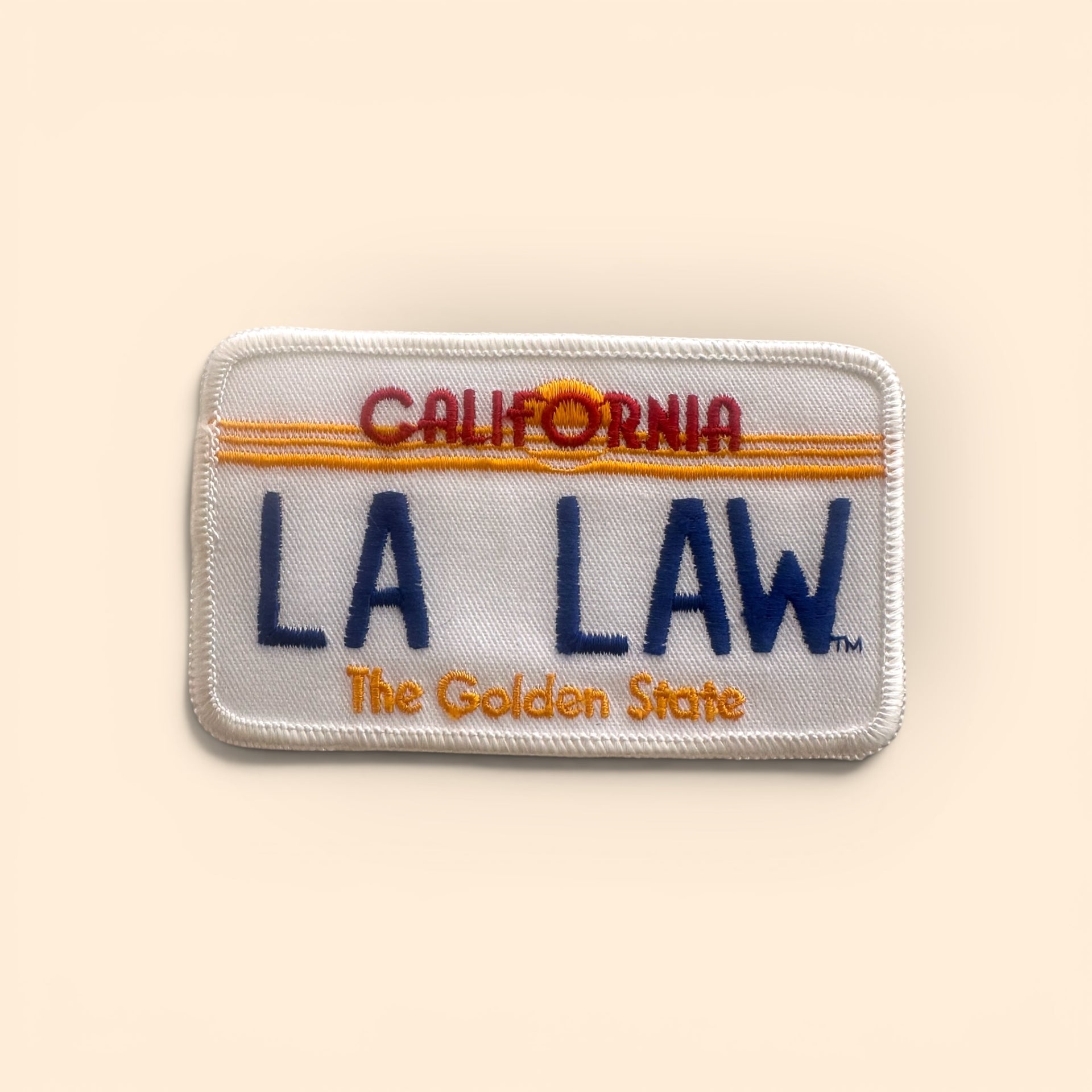 Vintage "LA LAW" Patch