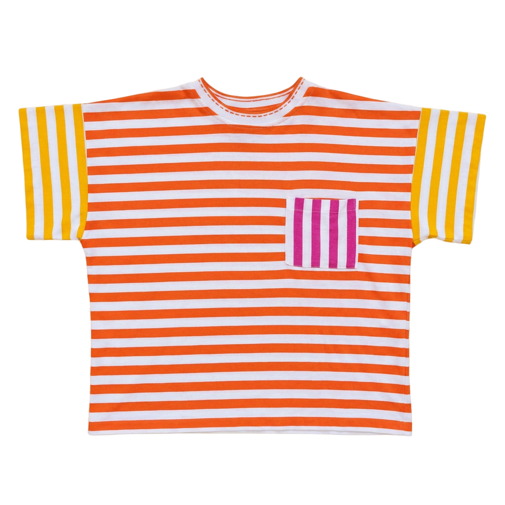 Vintage "Striped Ocean " Tee