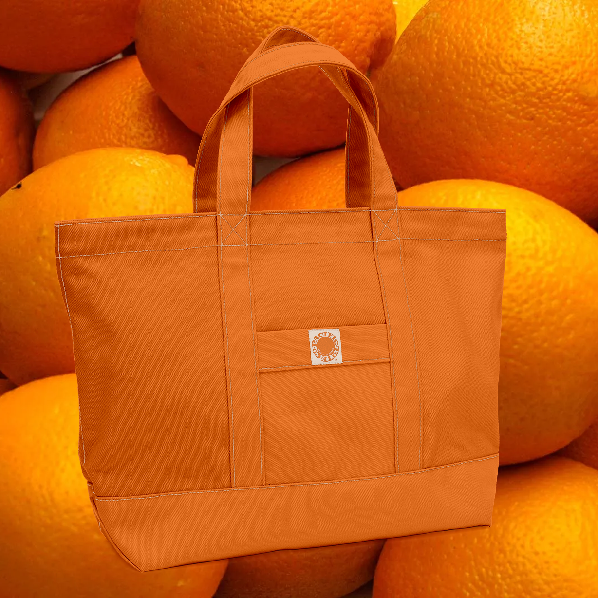 "Big Sur" Zippered Tote