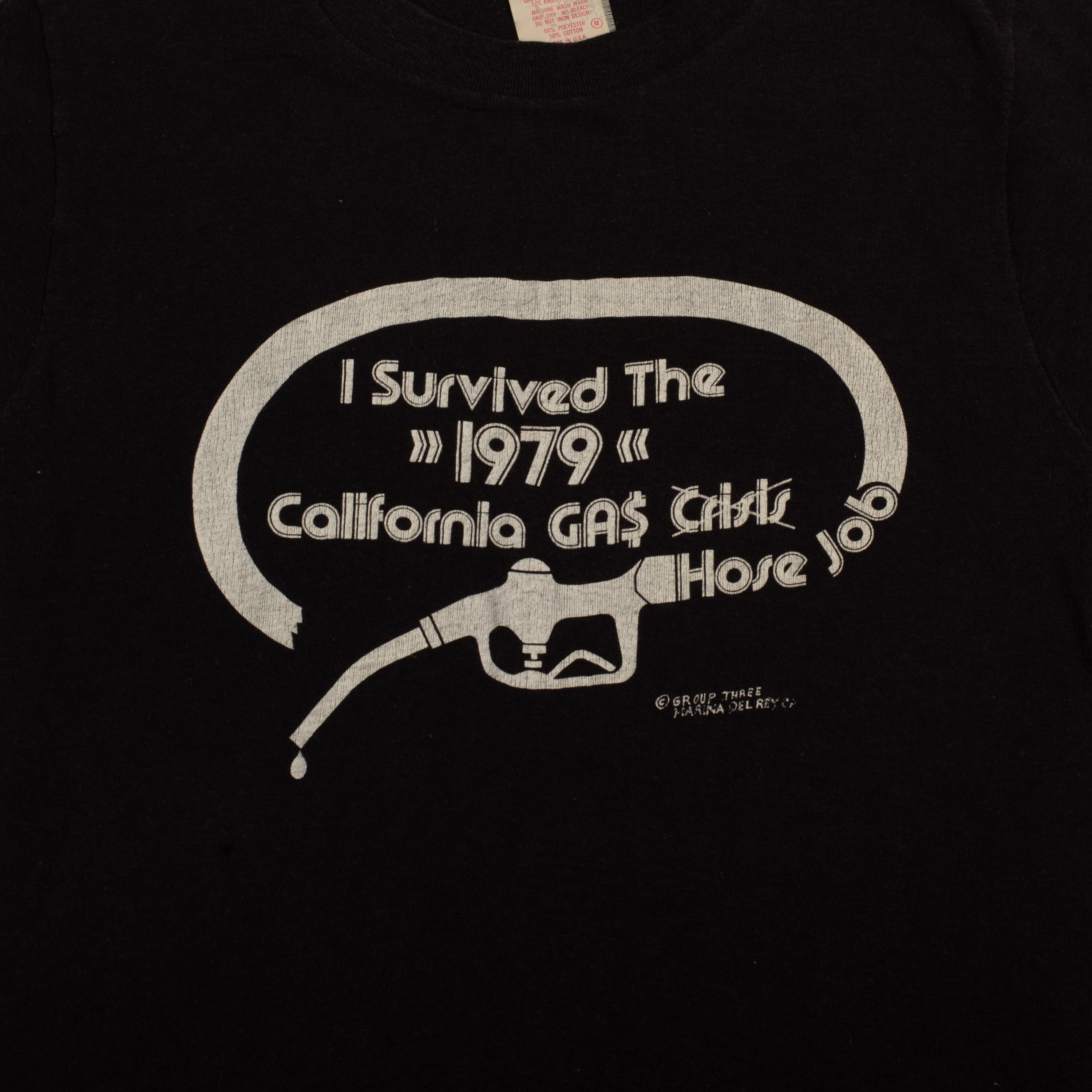 Vintage "1979 Cali Gas Crisis" Tee