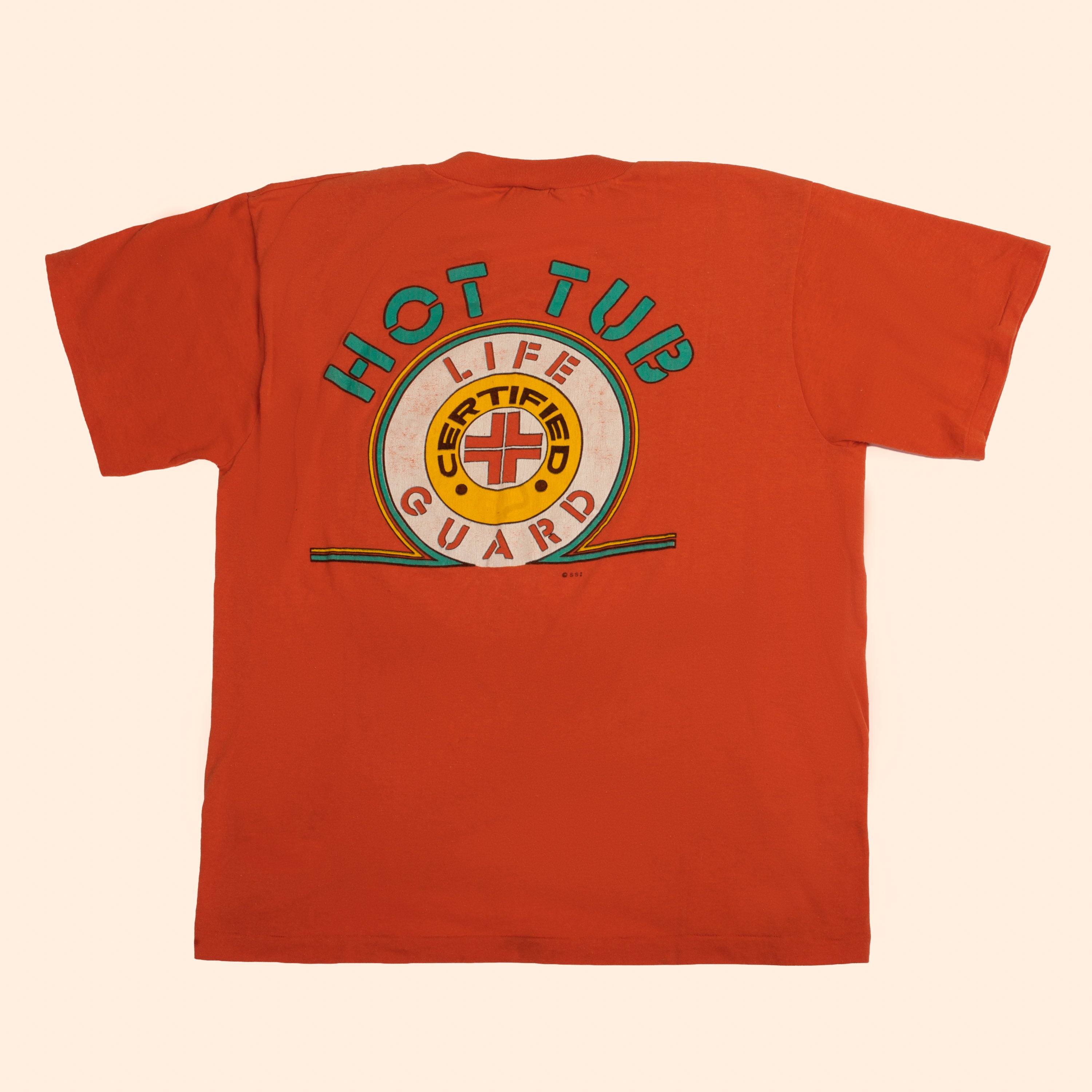 Vintage "Hot Tub Life Guard" Tee