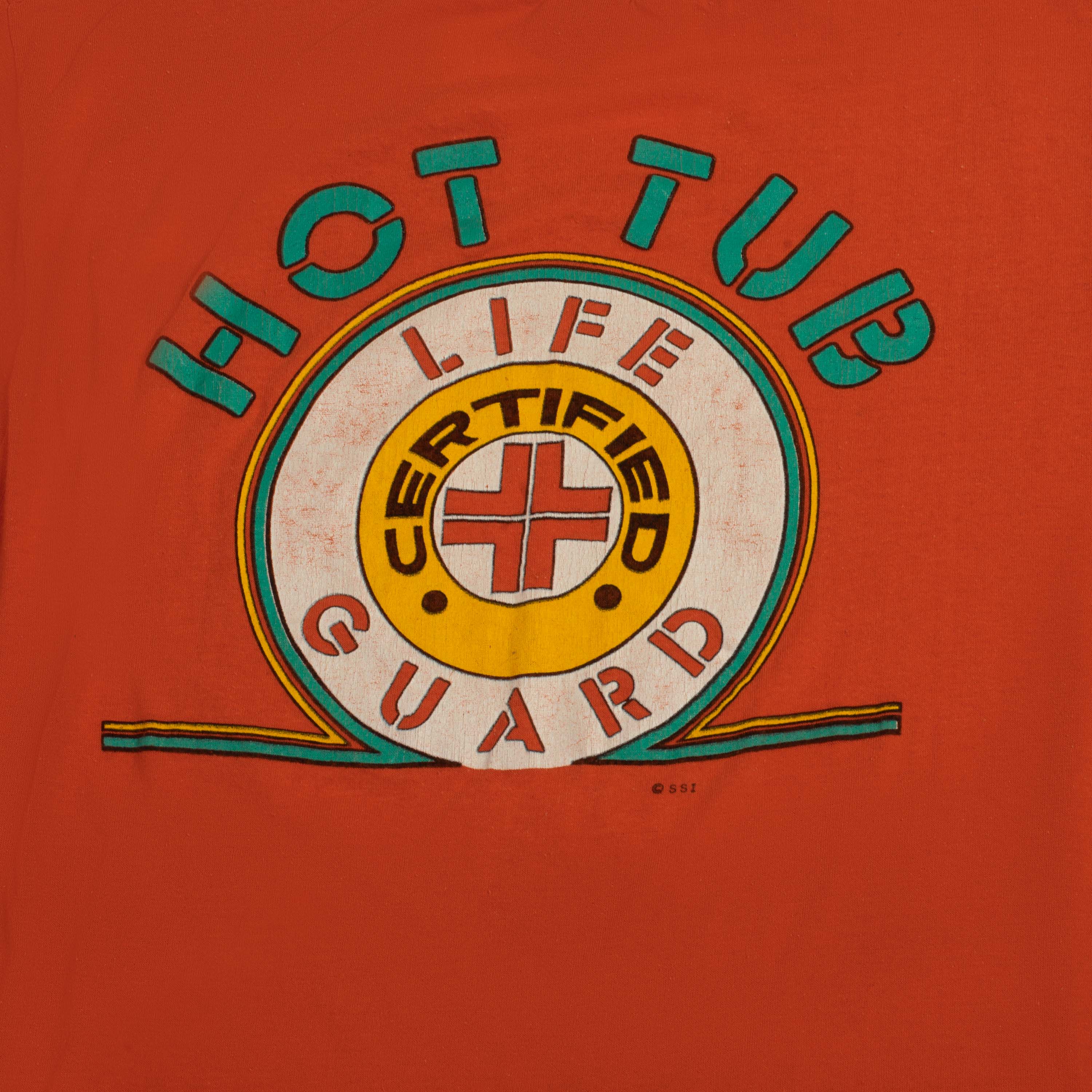 Vintage "Hot Tub Life Guard" Tee