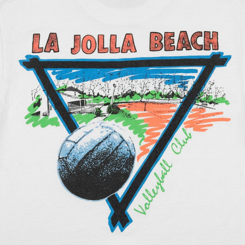 Vintage "La Jolla Beach Volleyball Club" Tee