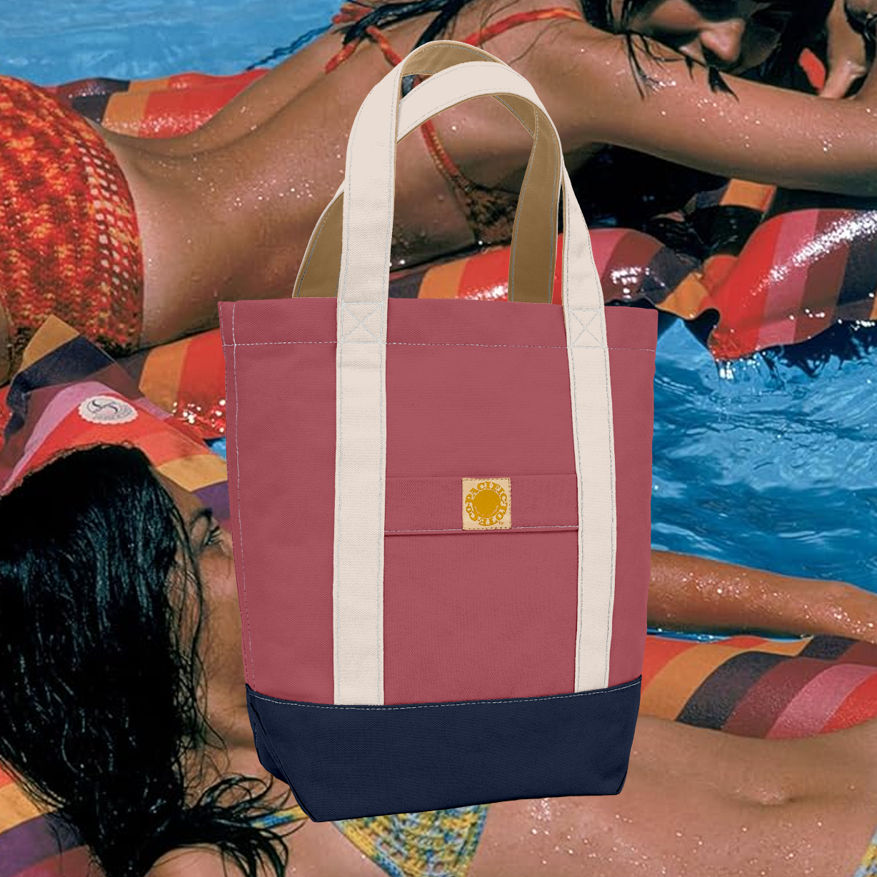 "The Catalina" Limited-Edition Mixed-Up Tote