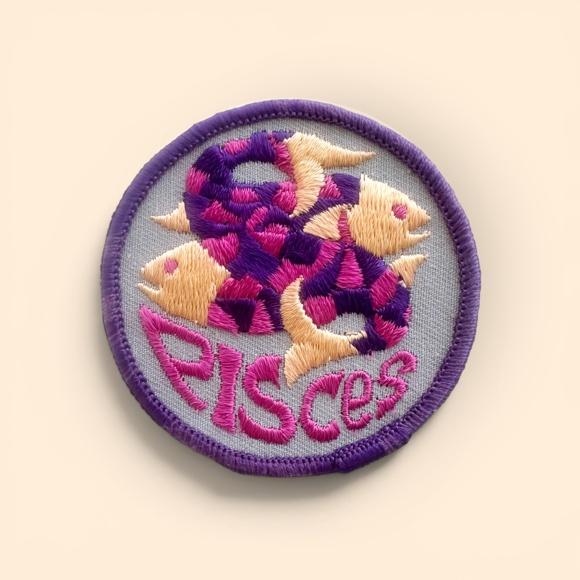 Vintage "Pisces" Patch