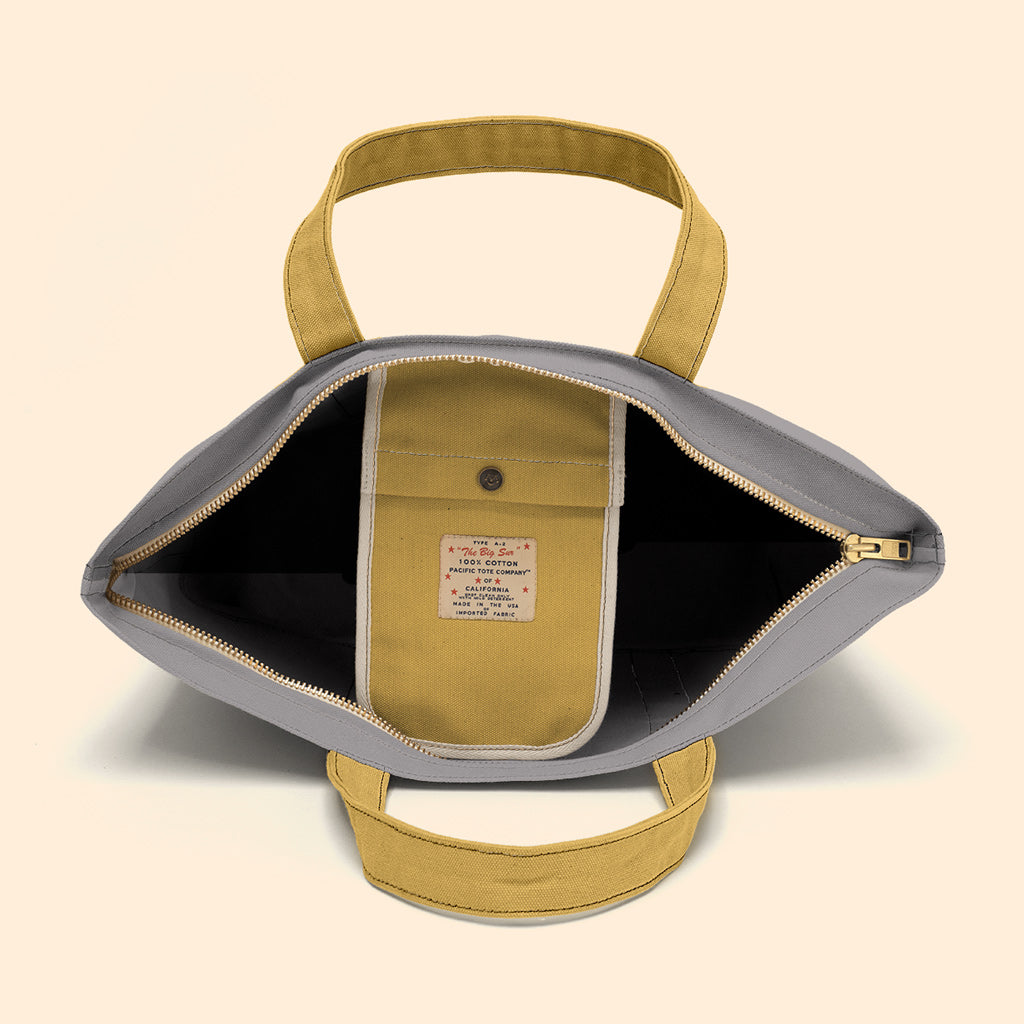 "Big Sur" Zippered Tote (BS190016Z)